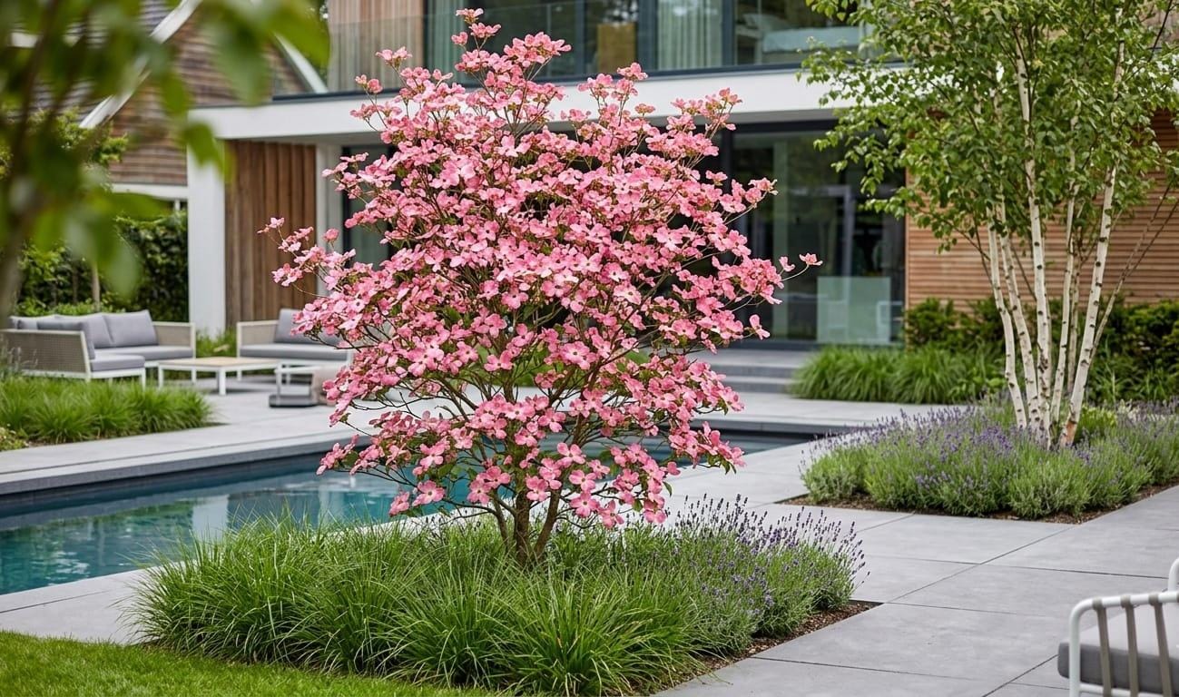 Drieň kvetnatý (Cornus florida ´Rubra´) veľkosť 50-70cm – Obrázok 2